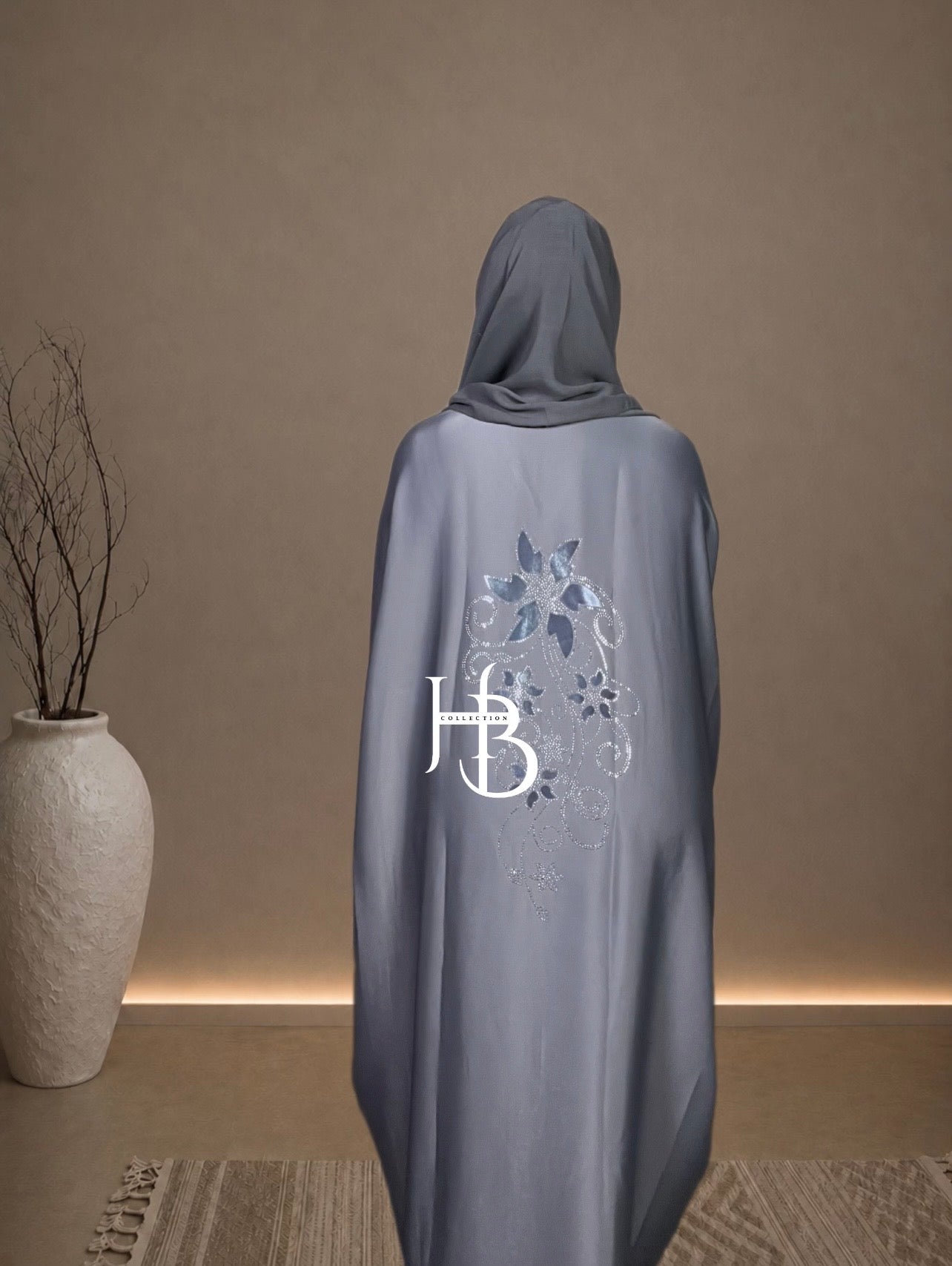 Ashifah butterfly abaya adult