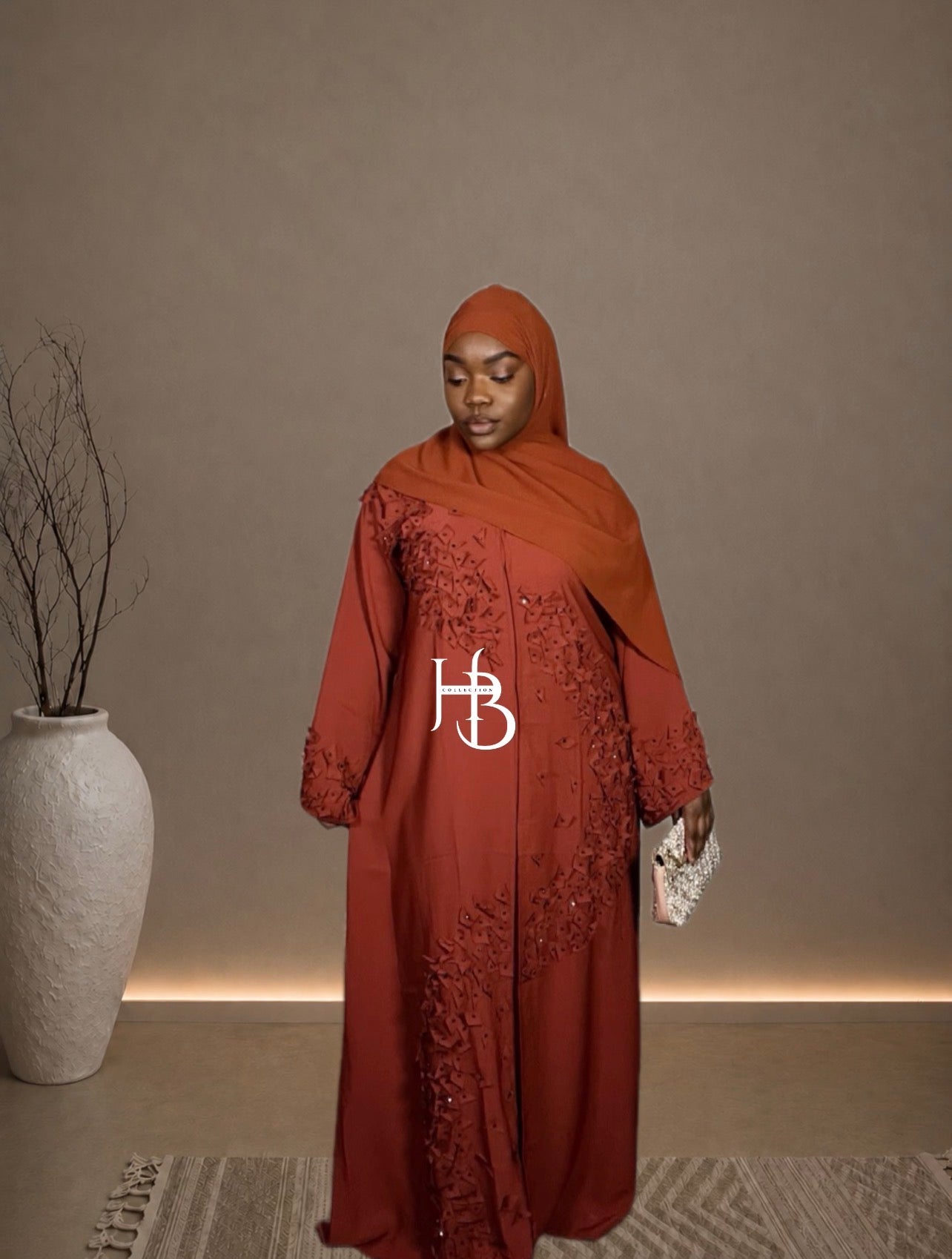 Naima leaf abaya adult