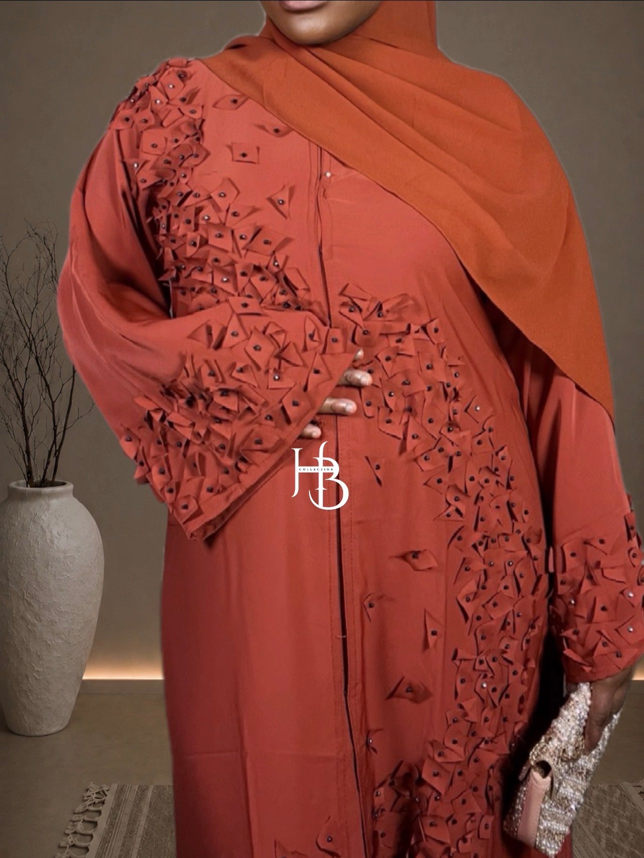 Naima leaf abaya adult