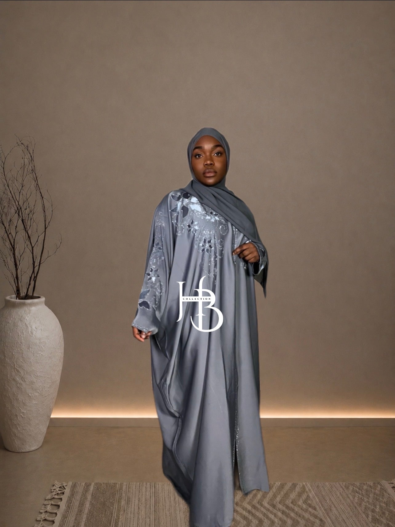 Ashifah butterfly abaya adult