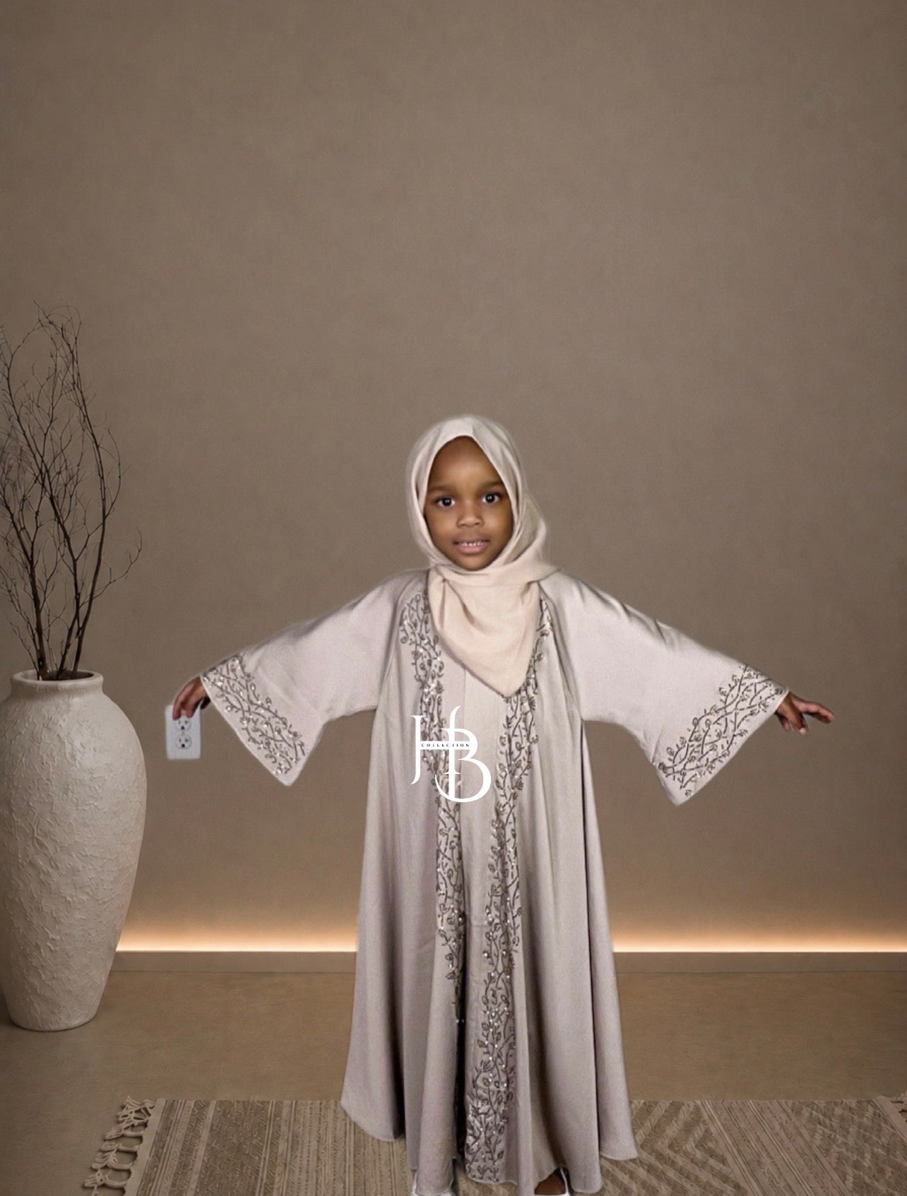 Salma Umbrella abaya kids