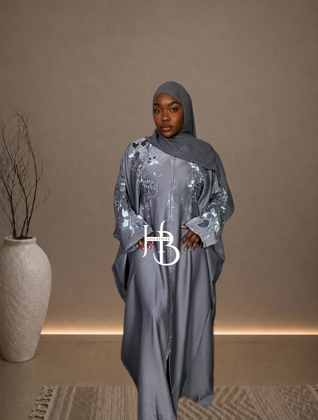 Ashifah butterfly abaya adult