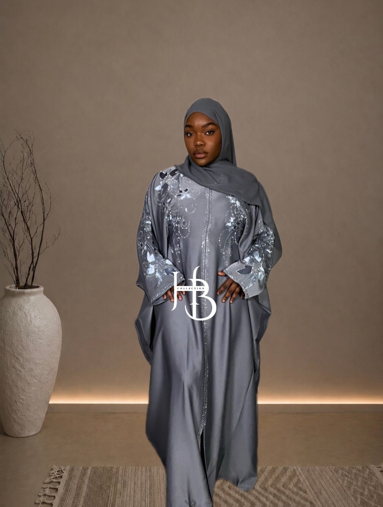 Ashifah butterfly abaya adult