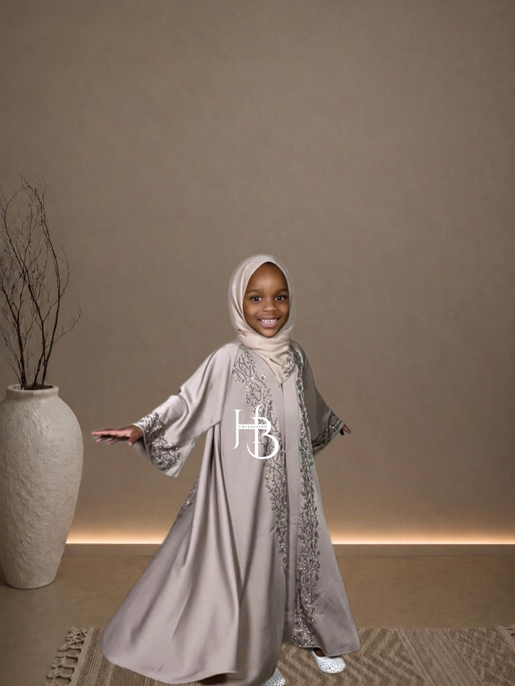 Salma Umbrella abaya kids