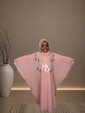 Ruwaida chiffon abaya kids